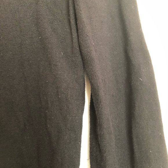 Jennifer Lopez Black Lace, High Neck, Sweater, Size S - Picture 8 of 8